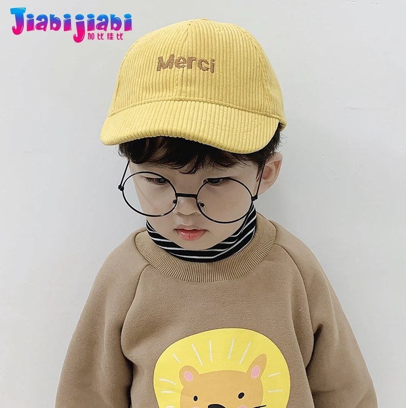 Детская кепка для дошкольников осенне-зимняя ветрозащитная бейсбольная на