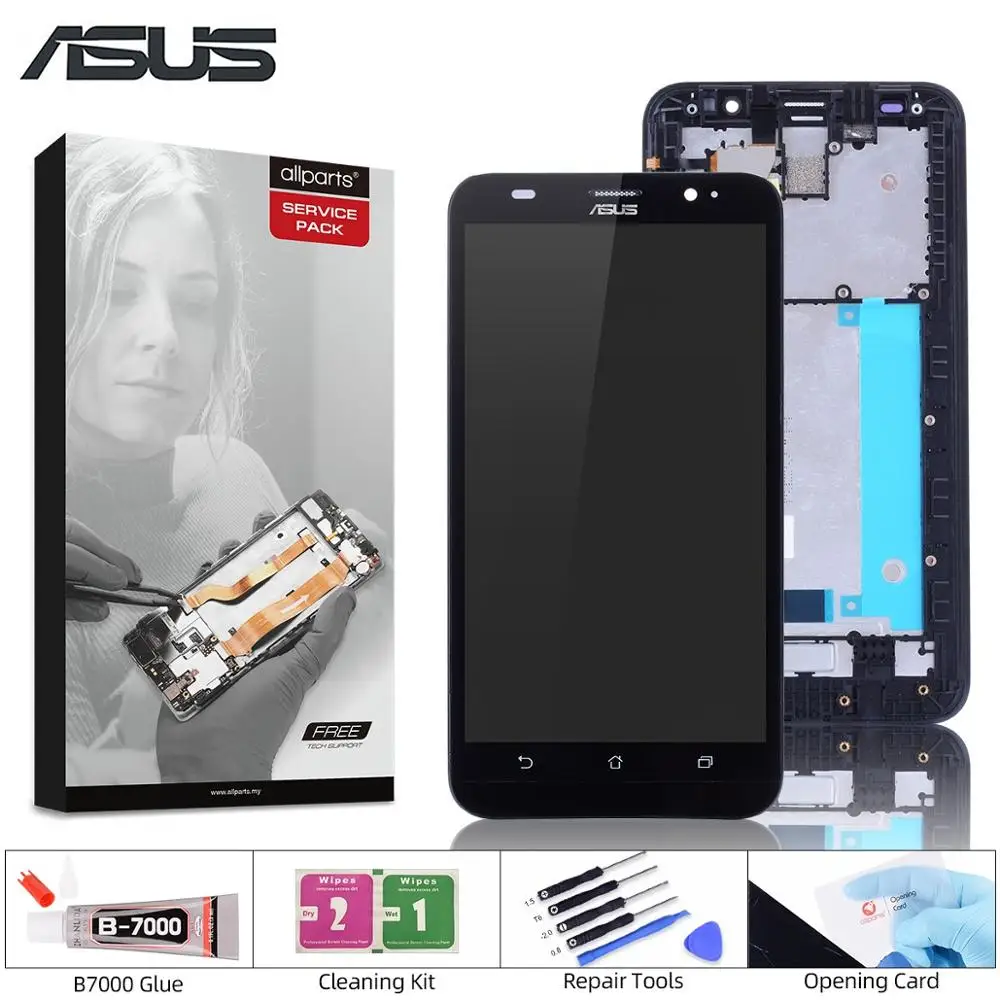 5,5 ''ЖК-дисплей для ASUS Zenfone 2 ZE551ML Z00AD, ЖК-дисплей, сенсорный экран, дигитайзер ZE551ML, ЖК-сборка, запасные части