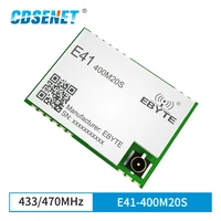 a7139 rf module 433mhz 470mhz wireless module cdsenet e41 400m20s ipex stamp antenna hole spi wireless transceiver and receiver