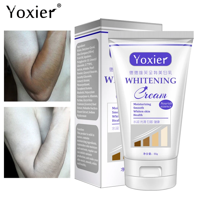 

Whitening Cream Brighten Armpit Knee Ankle Elbow Knee Dark Spot Moisturizing Nourish Even Skin Tone Arbutin Whole Body Care 50g