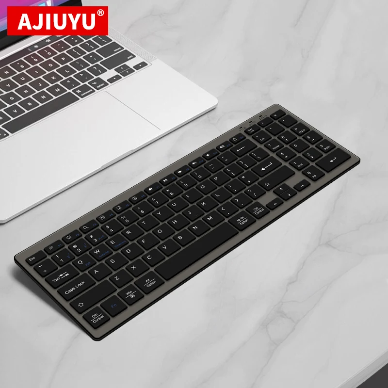 Клавиатура AJIUYU с Bluetooth для Lenovo ThinkPad DELL HP Asus Acer Samsung LG HUAWEI беспроводная 2 4 ГГц -
