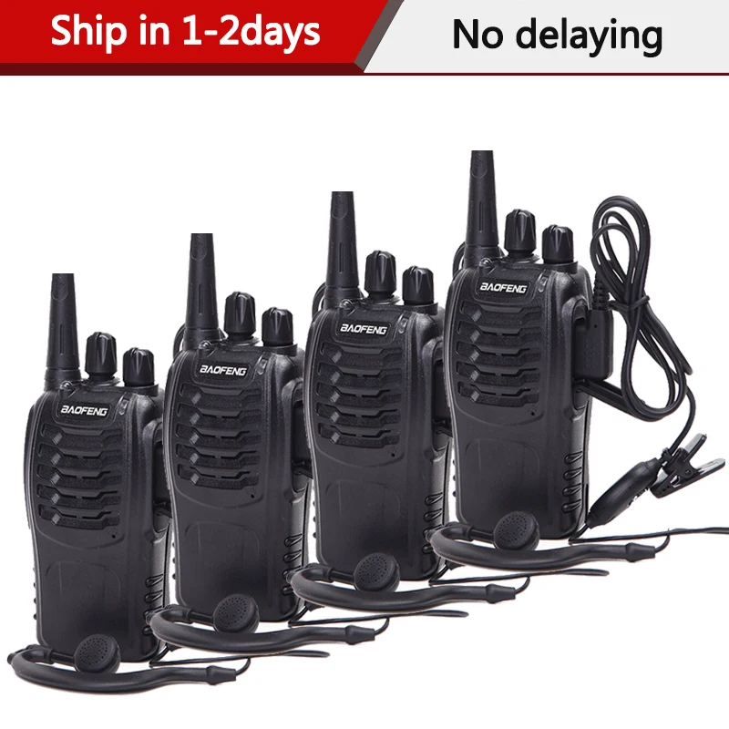 Рация Baofeng BF 888S 400 470 МГц 2/ 4 шт.|radio set|two way radio sethandheld cb |