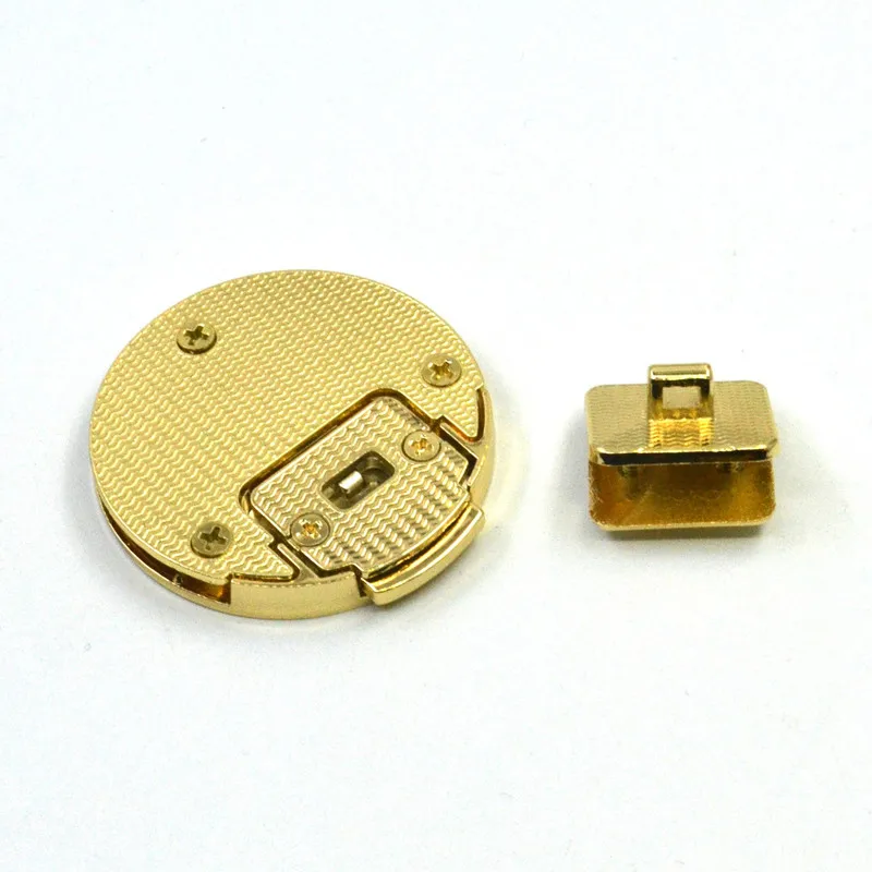 Модная женская сумка металлическая пряжка поворотный замок защелка для сумки