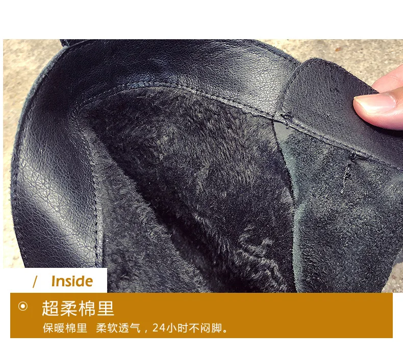 2019 г. Женские ботинки обувь из натуральной кожи осенне зимние женские