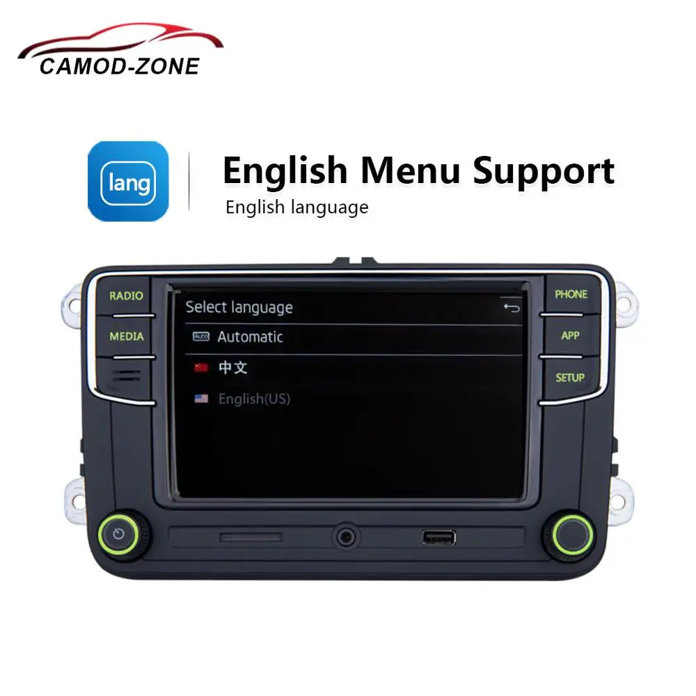 Автомагнитола Noname RCD330 Plus RCD330G автомобильная Кнопка с зеленсветильник на базе Android