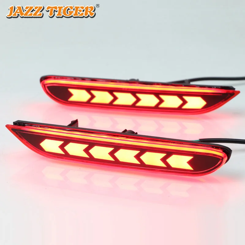 Джаз Тигр мульти-функции Автомобильный светодиодный задний противотуманный