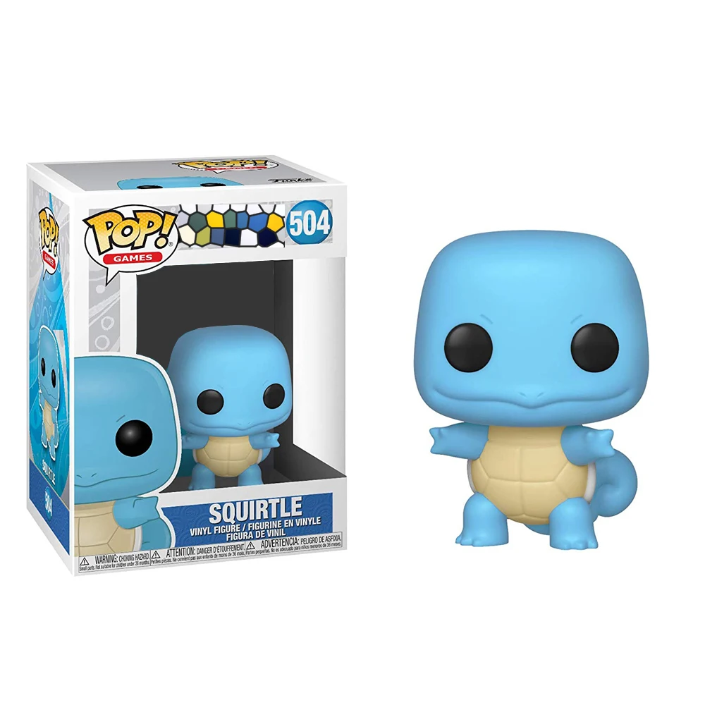 504 FUNKO POP! Аниме мультфильм Бульбазавр Пикачу чармандер виниловые фигурки brinquedos Коллекция Модель игрушки для детей подарок - Цвет: 504