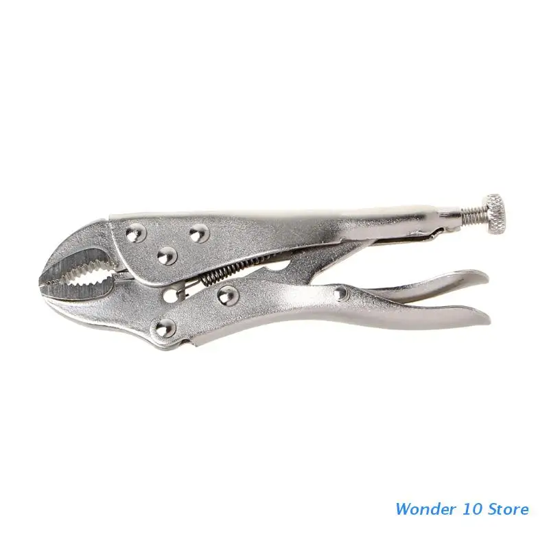 

97BB 5 Inch Locking Pliers Ground Mouth Straight Jaw Lock Vise Grip Clamp Hand Tools clamp parts for riveting welding grinding