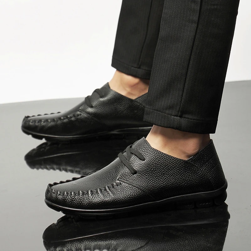

Spring Casual Shoes Casual Shoes Men Leather Flat Shoe Man Fashion Zapatos Casuales Para Hombre Sapato Masculino Sports Male