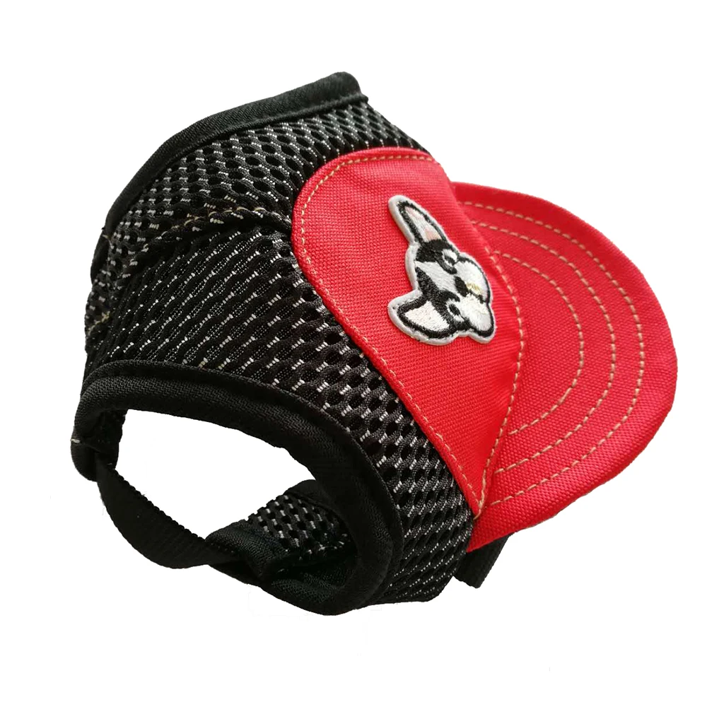 New Pet Baseball Visor Cap for Small Dogs Puppies Summer Sun Hat Sport Adjustable Buckle Dog Caps Accessories | Дом и сад