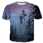 2021 футболка с головой сирены для мужчин и женщин, футболки с 3D принтом, Повседневная футболка в стиле Харадзюку, уличные топы, Прямая поставка