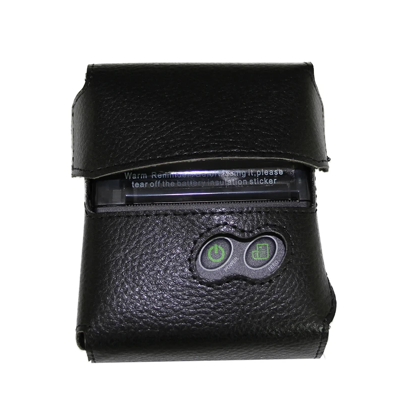 printer-case Meihengtong термопринтер, беспроводной чековый принтер 58 мм, Мини Bluetooth принтер, портативная машина для Windows Android IOS MHT-P10 - Цвет: printer-case