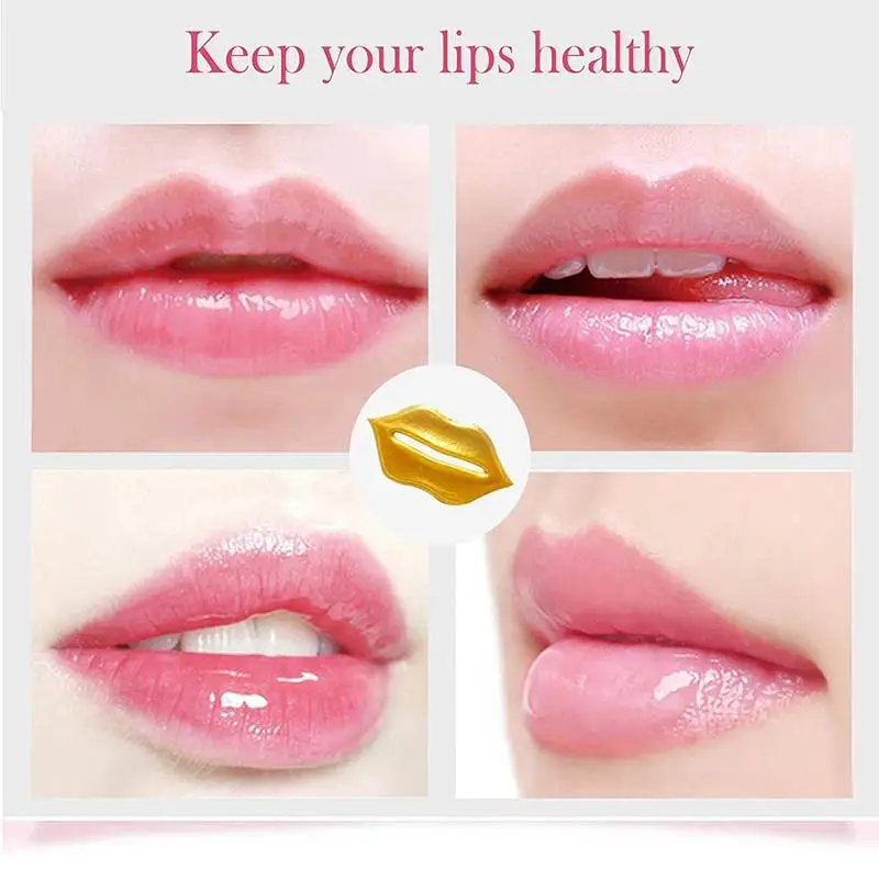 

Collagen Crystal Lip Mask Patches Lip Plumper Anti Hydrating Lips Mask Wrinkle Repair Patches Pad Enhancement Lines For Lip L2K7