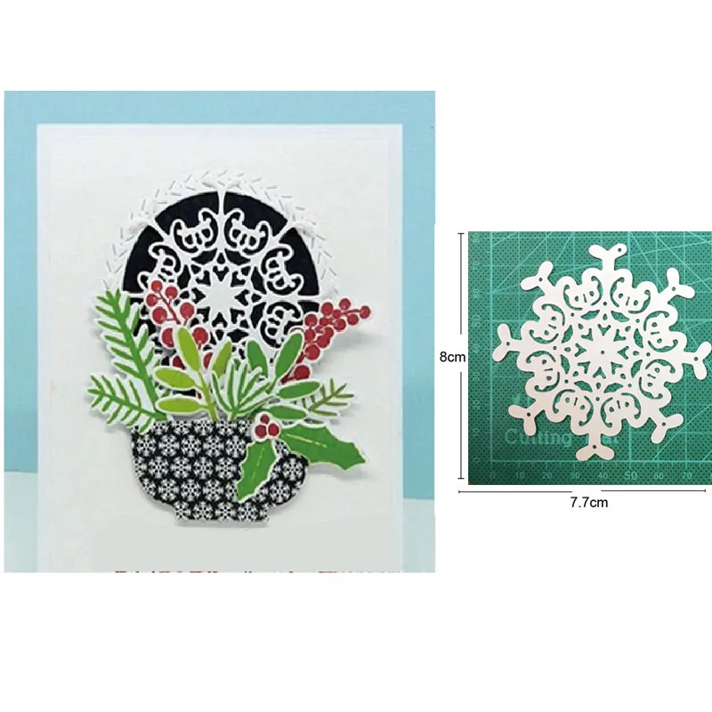 

metal cutting dies cut die mold Lace Flower Circle Frame Decoration Scrapbook paper craft knife mould blade punch stencils dies