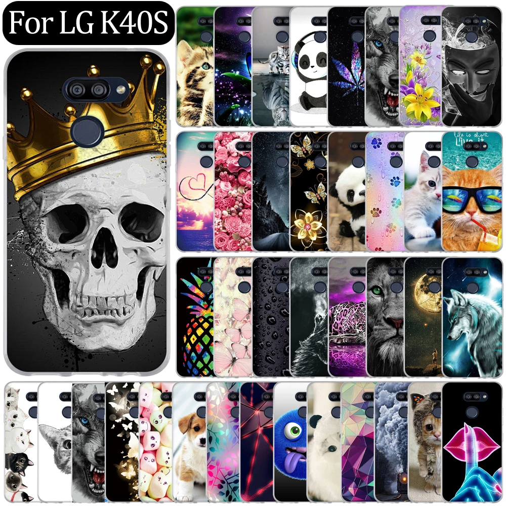 Чехол для LG K40 S K4 0 K40S чехол силиконовый мягкий ТПУ телефона Funda задняя крышка