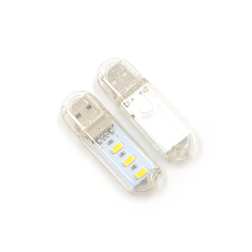 USB Мини Портативный Яркий светодиодный ночник лампа для чтения светильник ПК