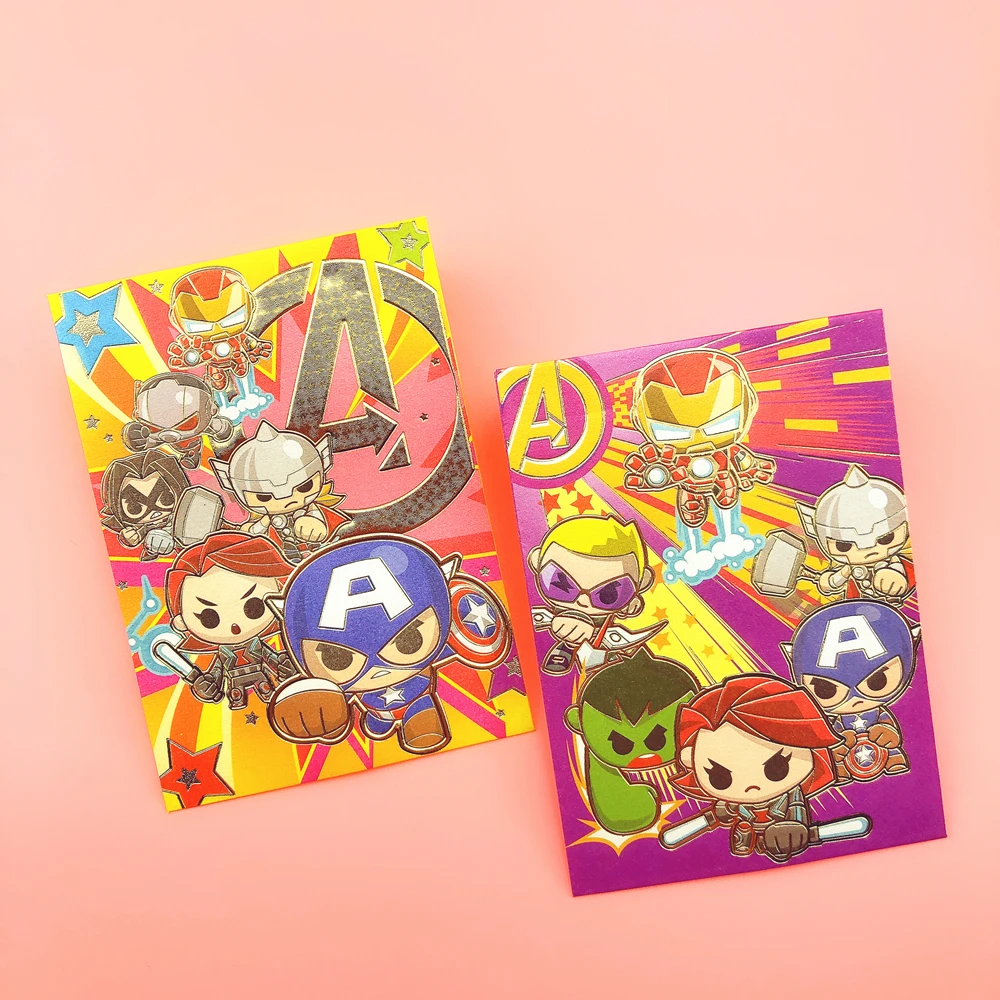 Капитан Америка дизайн мультфильм красный пакет 2020 КИТАЙСКИЙ ЛУННЫЙ крыса новый