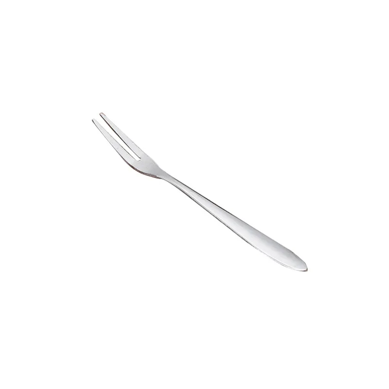 Набор посуды из 4 предметов нержавеющей стали для столовой и кухни вилка фруктов