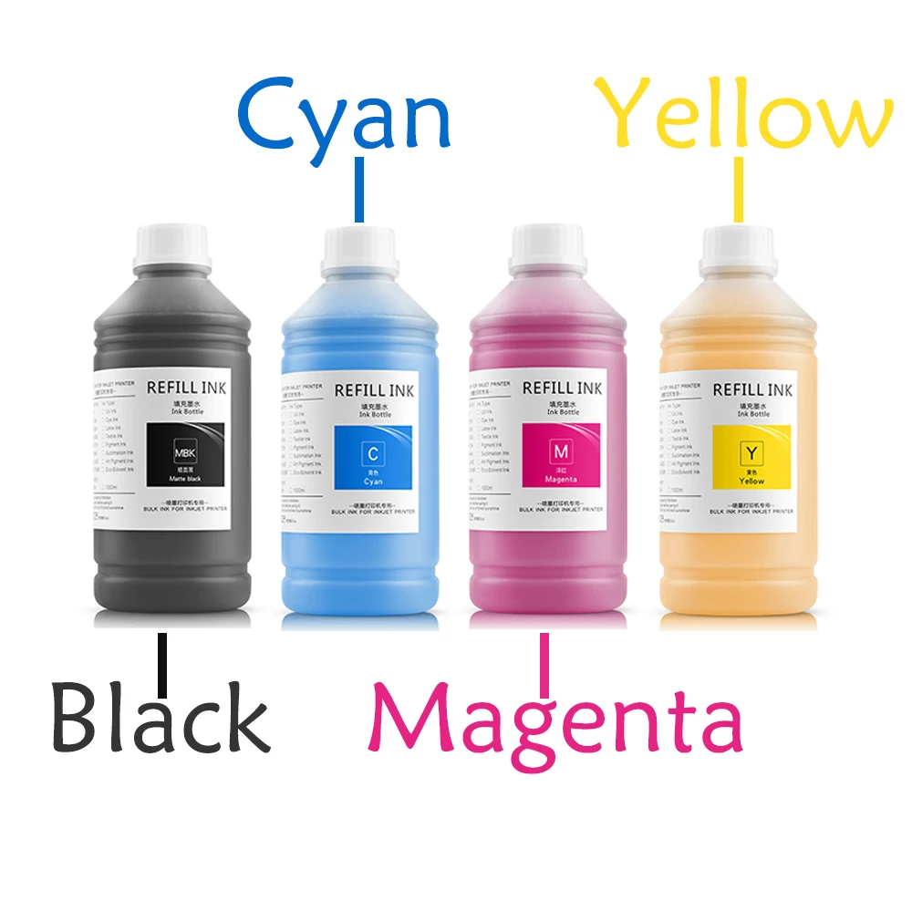 ocinkjet for hp 973 973xl refill pigment ink 4 x 1000ml cartridge compatible for hp pagewide 352dw 452dw 552dw 377 477 577dw free global shipping