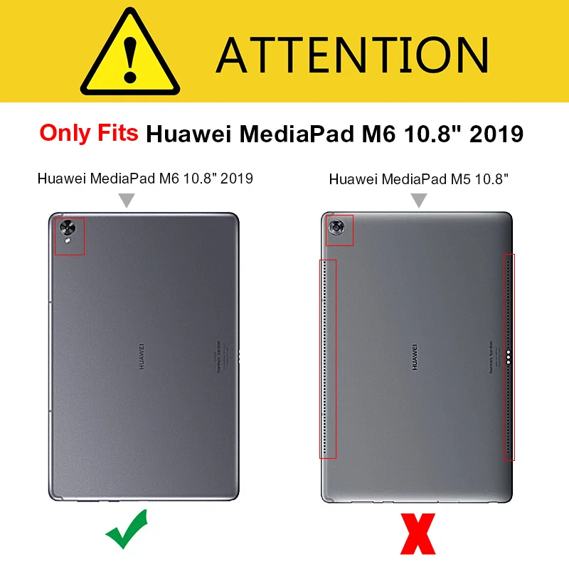 Mangetic PU кожаный чехол для Huawei Mediapad M6 10 8 2019 SCM-AL09 SCM-W09 планшета + пленка ручка |