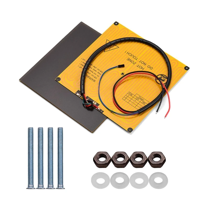 Платформа стеклянная пластина алюминиевая поверхность с подогревом кровать Hotbed