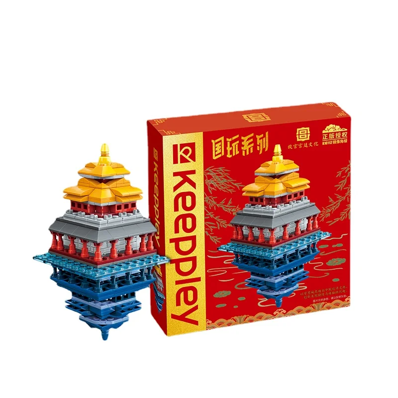 

Зеркальные Угловые строительные блоки, национальная модная игрушка, антикварная Строительная модель, подарок