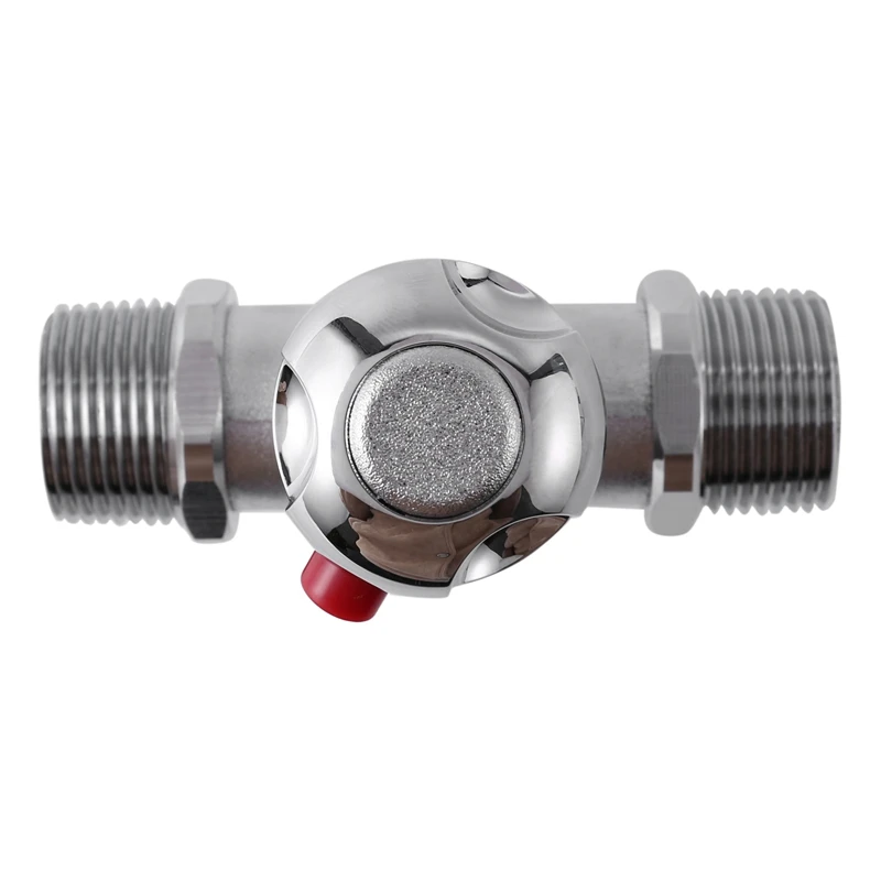 

Thermostatic Mixer Water Mixing Valve,DN25 Thermostatic Mixing Valve Water Heater Regulating Temperature Control Valve