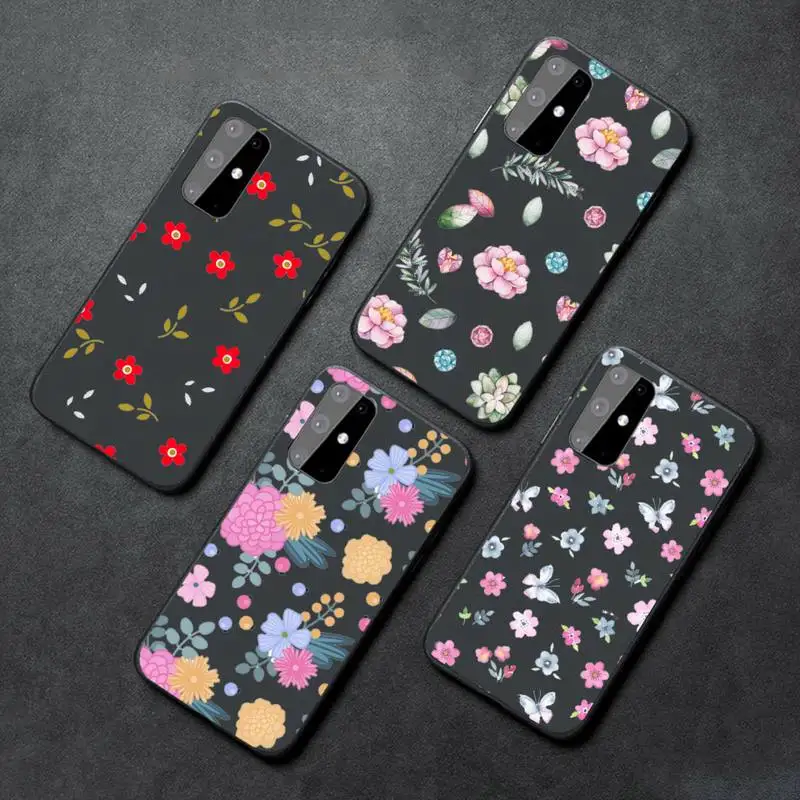 

fashion flower beautiful Phone Case For Samsung A21S A32 A51 A52 A71 A50 A12 S10 S20 S21 Plus Fe Ultra