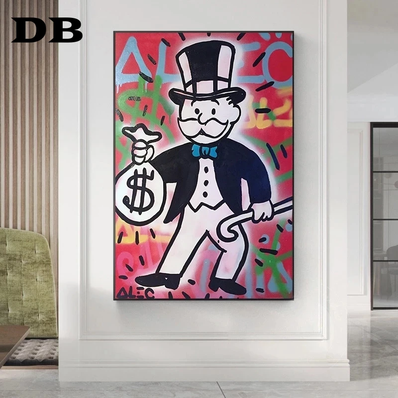 Фотообои искусство деньги плакаты принты мир ваши Современные художественные