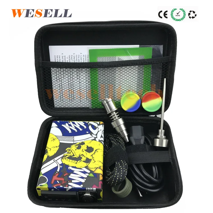 

Желтый регулятор температуры soc Enail титановый гвоздь