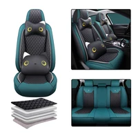 leather car seat covers for bmw 6 series f12 f13 f06 gt convertible auto styling car accessories