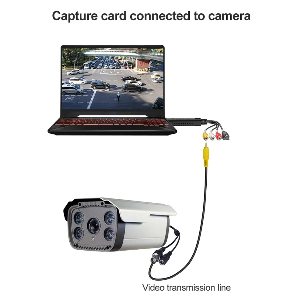 Преобразователь VHS в цифровой USB 2 0 видеопреобразователь карта захвата аудио Box VCR