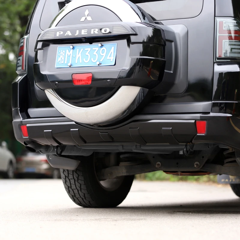 Параметры v87v93v97v98 задний бампер Черная задняя губа Pajero io полный Пинин Montero