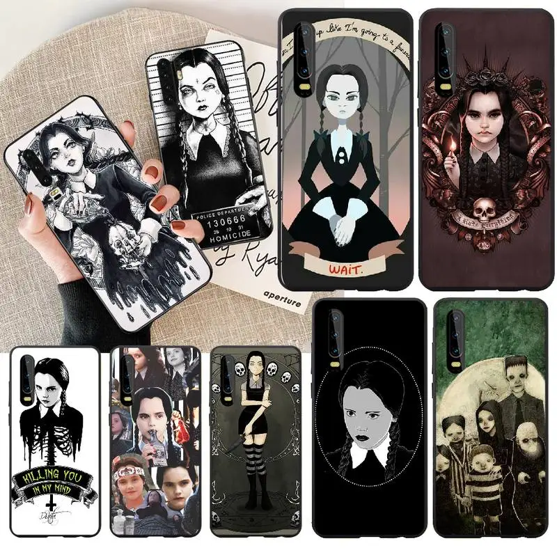 PENGHUWAN esday Addams Family Retrospective Новое поступление чехол для мобильного телефона Huawei P30 P20