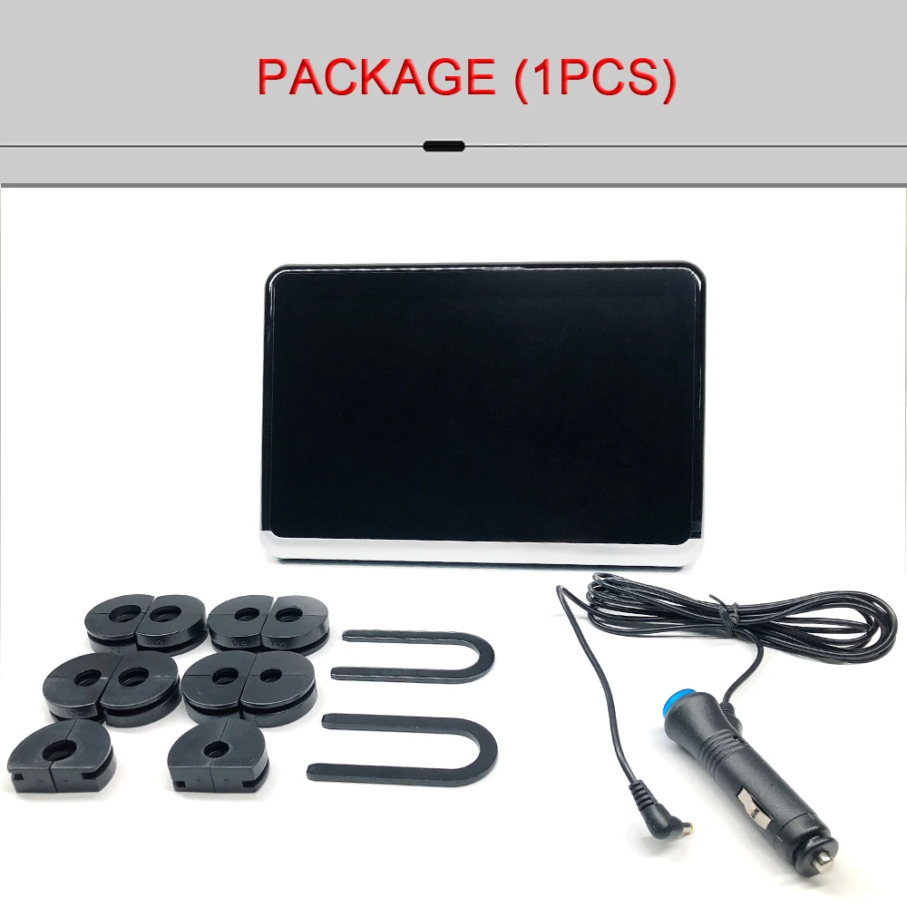 YAZH Android с аккумулятором 4500 мА/ч автомобильный монитор на подголовник 1 шт. 1080 HD WIFI