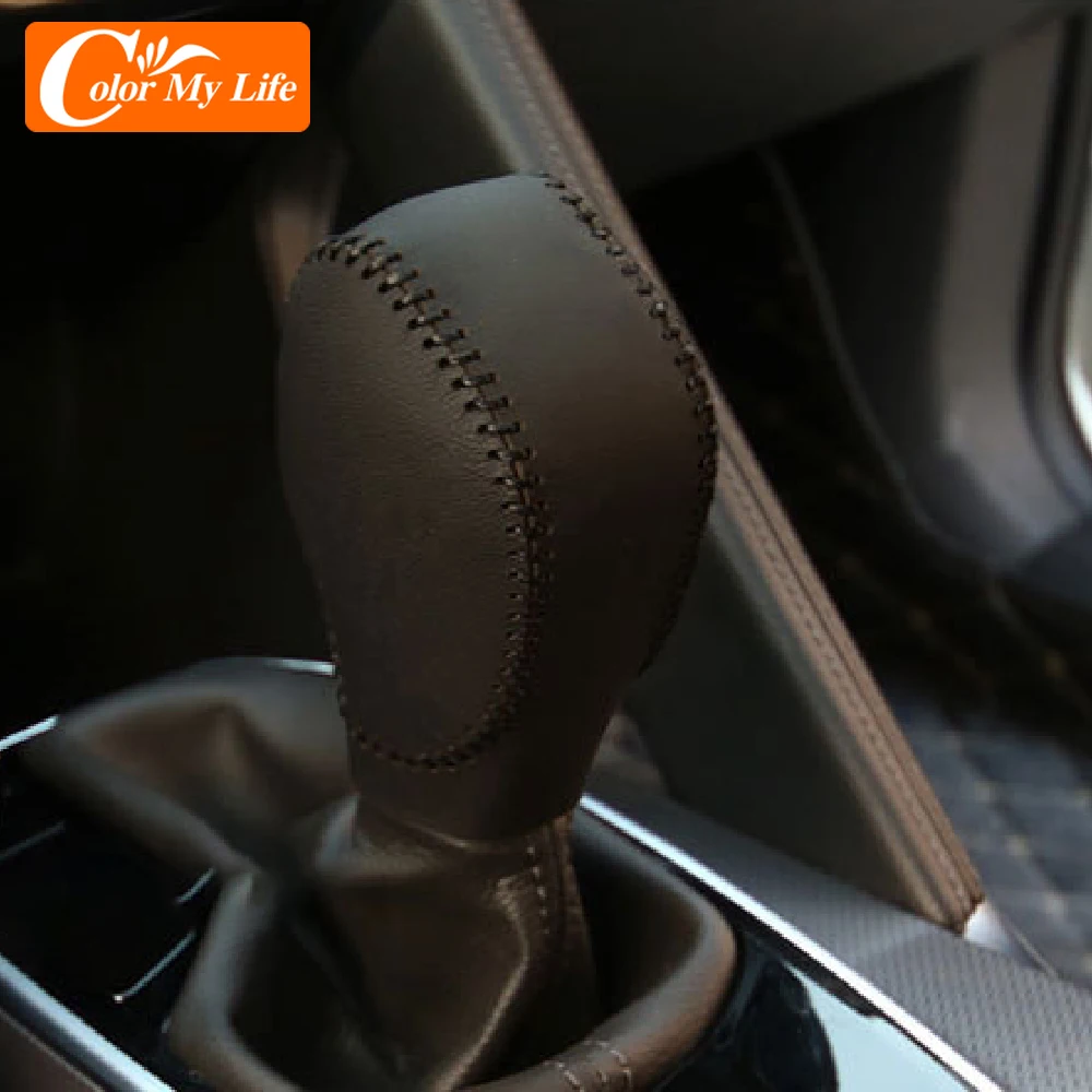 Кожаный чехол для ручки переключения передач Renault Koleos Talisman Megane Captur Clio Scenic Kadjar Fluence