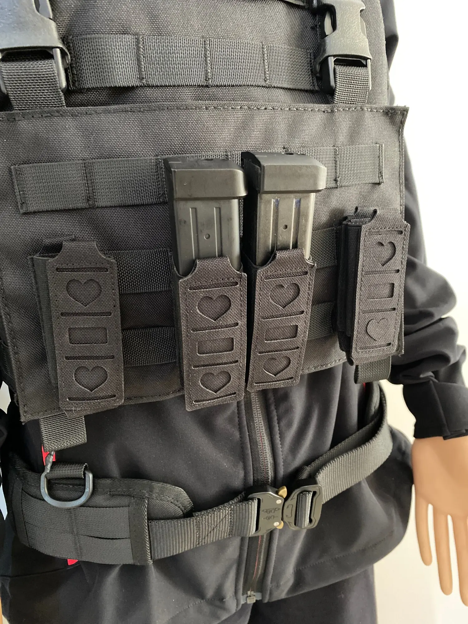 

Tactical Molle Single Magazine Pouch Pistol 1050D 9Mm Waist Belt Multi-Function for Glock Apc Hunting Accessory