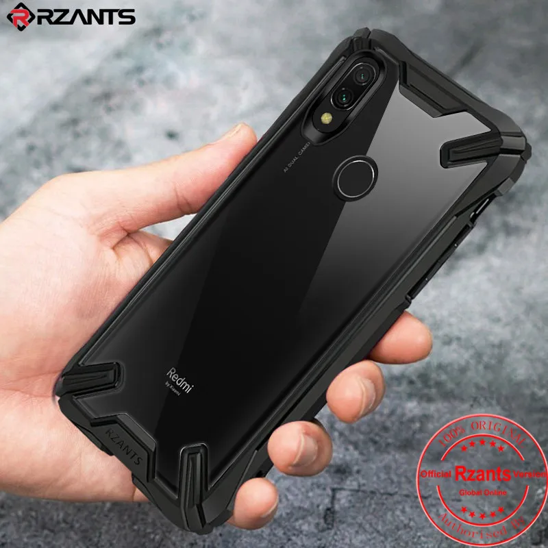 Чехол для телефона Redmi note7 pro Xiaomi Note 7 Pro 7s кристально прозрачный жесткий