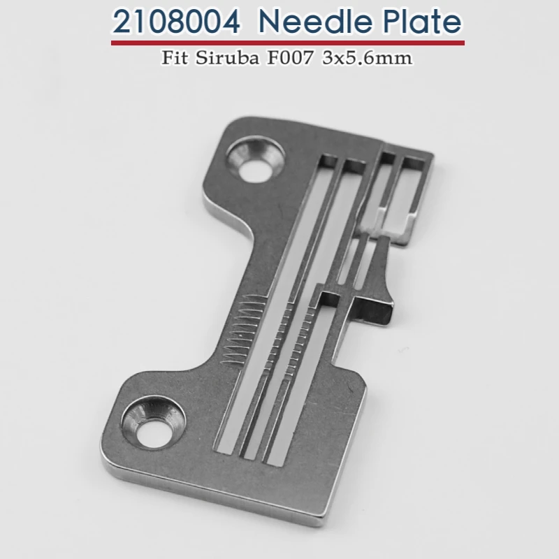 2108004 Throat Plate Fit For Yamato AZ6020 8020H (4 Thread) Industrial Overlock Sewing Machine Parts Needle Plate 2.4x5mm