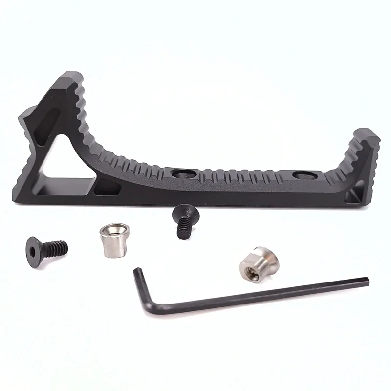 

CS Game Jinming8 Tactical Frontgrip Triangle Hand Block MINSR Fishbone Refitting Upgrade Accessories Keymod MLOK CNC Front Tools