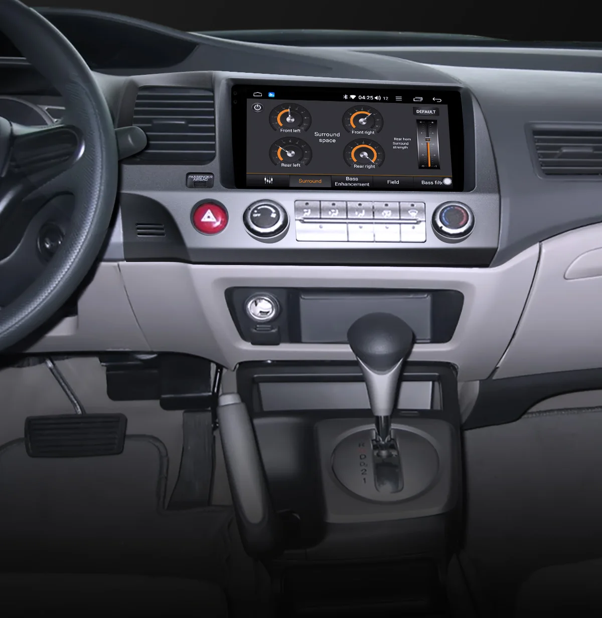 " головное устройство 4 Гб+ 64 ГБ Android автомобильное радио стерео для Honda Civic 2006-2011 gps мультимедийный плеер Встроенный 4G модем DSP Carplay