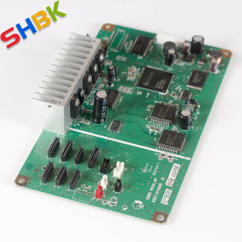 6 цветов A3UV панель управления принтером Epson R1390 материнской плате USB