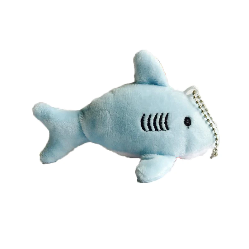4 вида цветов Акула плюшевая игрушка кукла детская мини школьная сумка подвеска