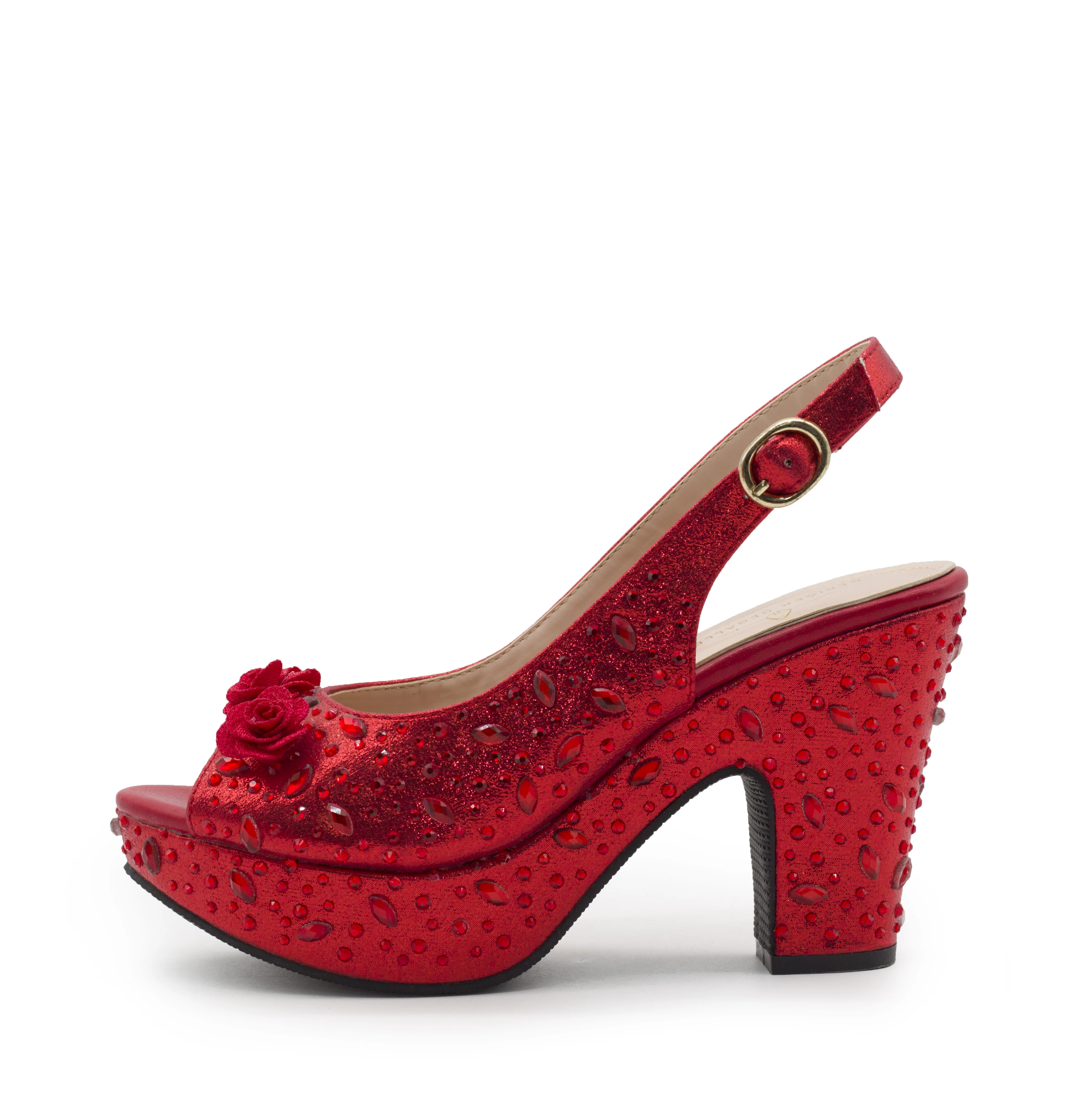 Flower Silver Sexy Sandals Golden Summer Girls Shoes Female Footwear with Flatforms Italian Chunky High Heeled Sandals Heel New