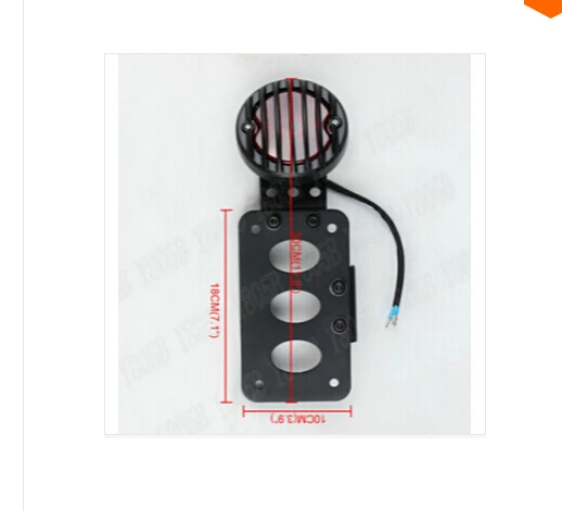 Универсальный боковой кронштейн заднего фонаря с номерным знаком для Yamaha VStar 400 650 1100 1300 Virago Xv 250 535 750 Road Star on.