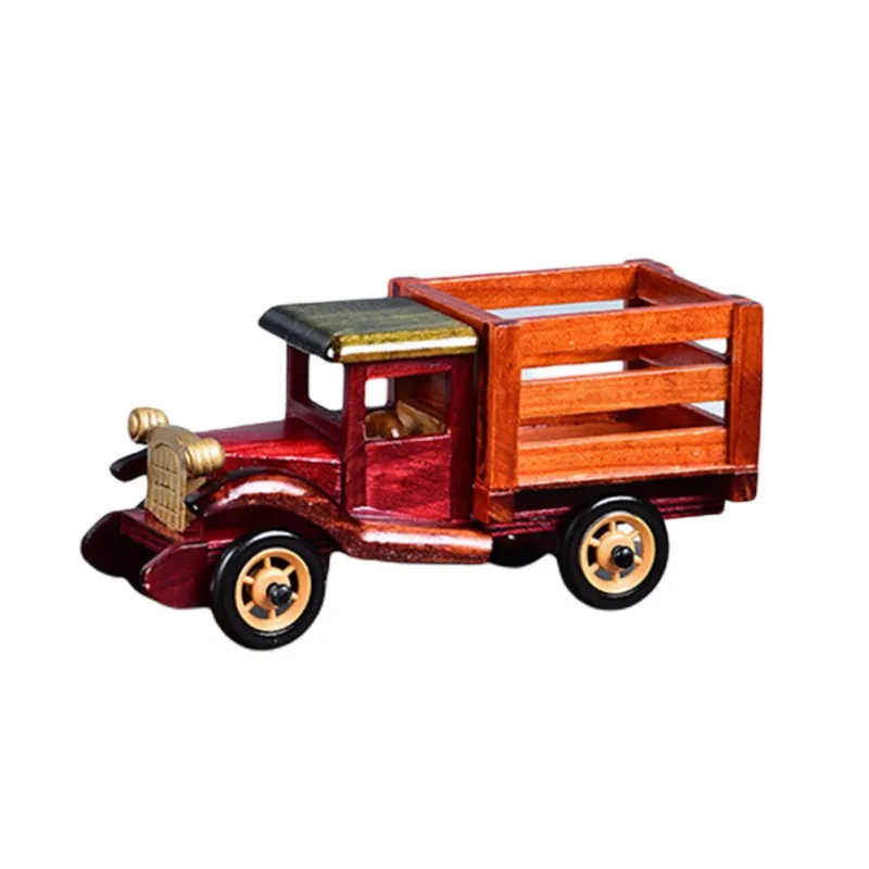 

Retro Handmade Wooden Classic Car Decoration Creative Home Decoration Classic Car Model Decoration Wooden Crafts Holiday Gift
