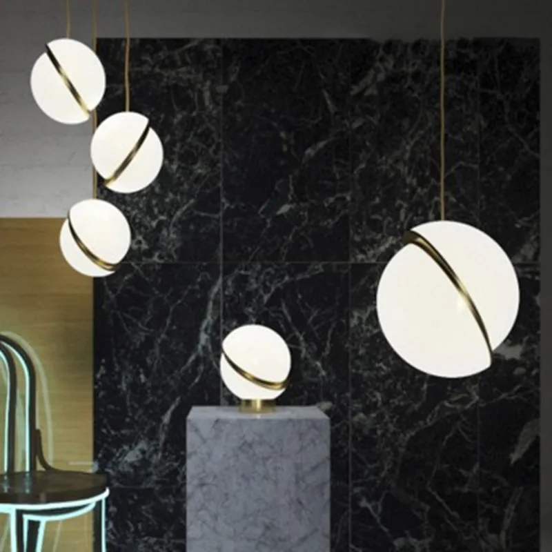 Дания конструкции круглые шарики подвесные светильники творческий круглое