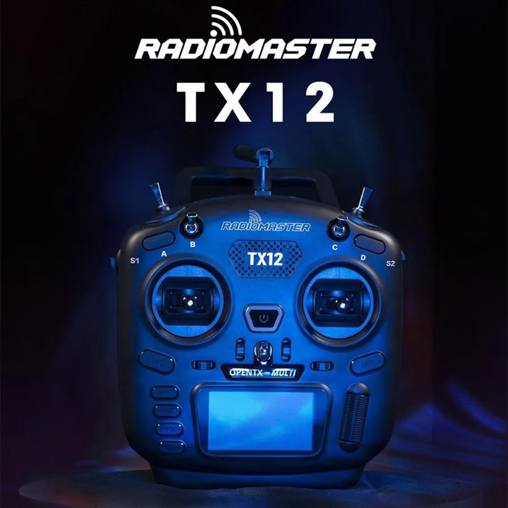 

Мультимодуль RadioMaster TX12 OpenTX, совместимая цифровая пропорциональная радиосистема 16 каналов, передатчик для РУ FPV гоночного дрона