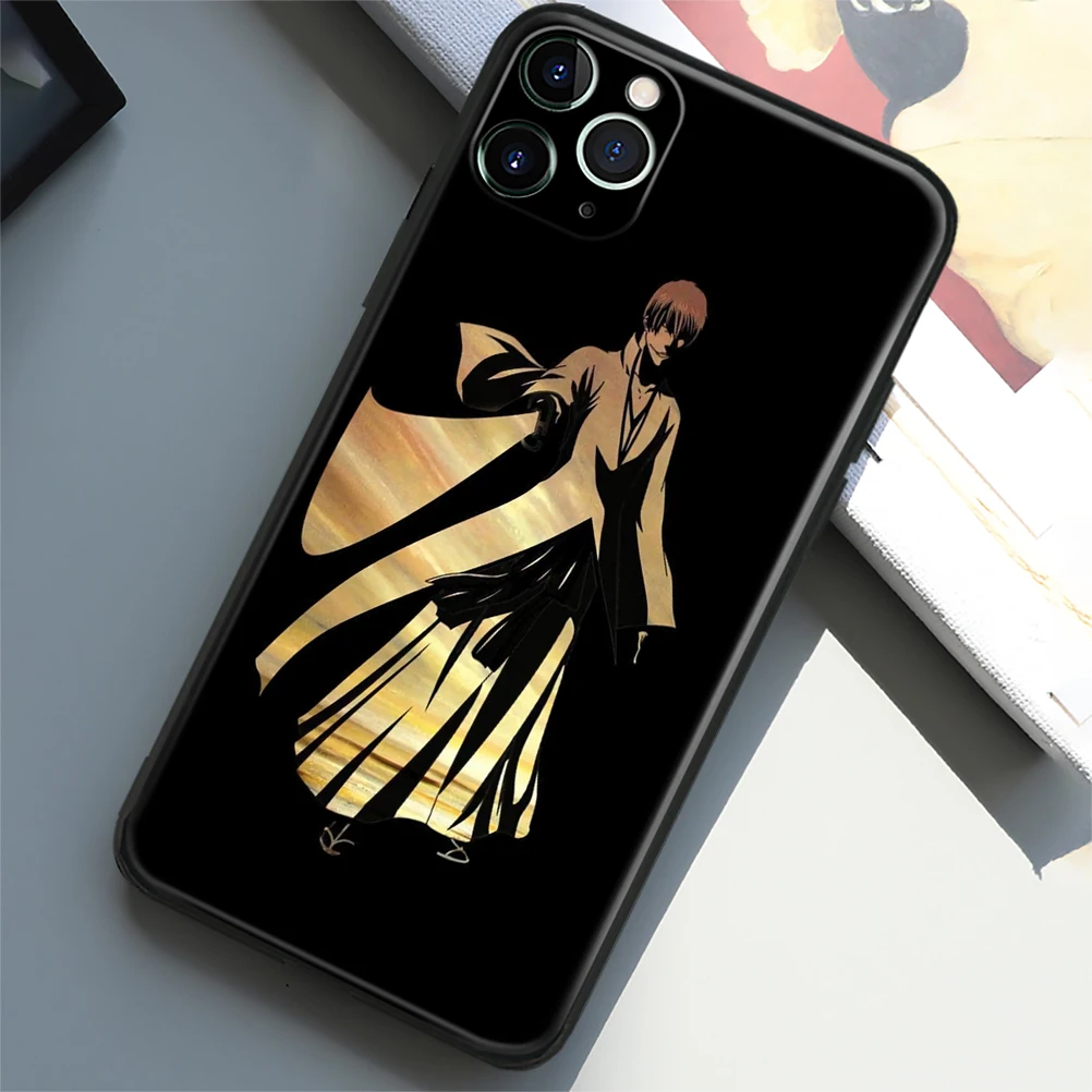 Чехол для телефона Gin Ichimaru отбеливающий из мягкого ТПУ стекла IPhone SE 6s 7 8 Plus X Xr Xs 11 12
