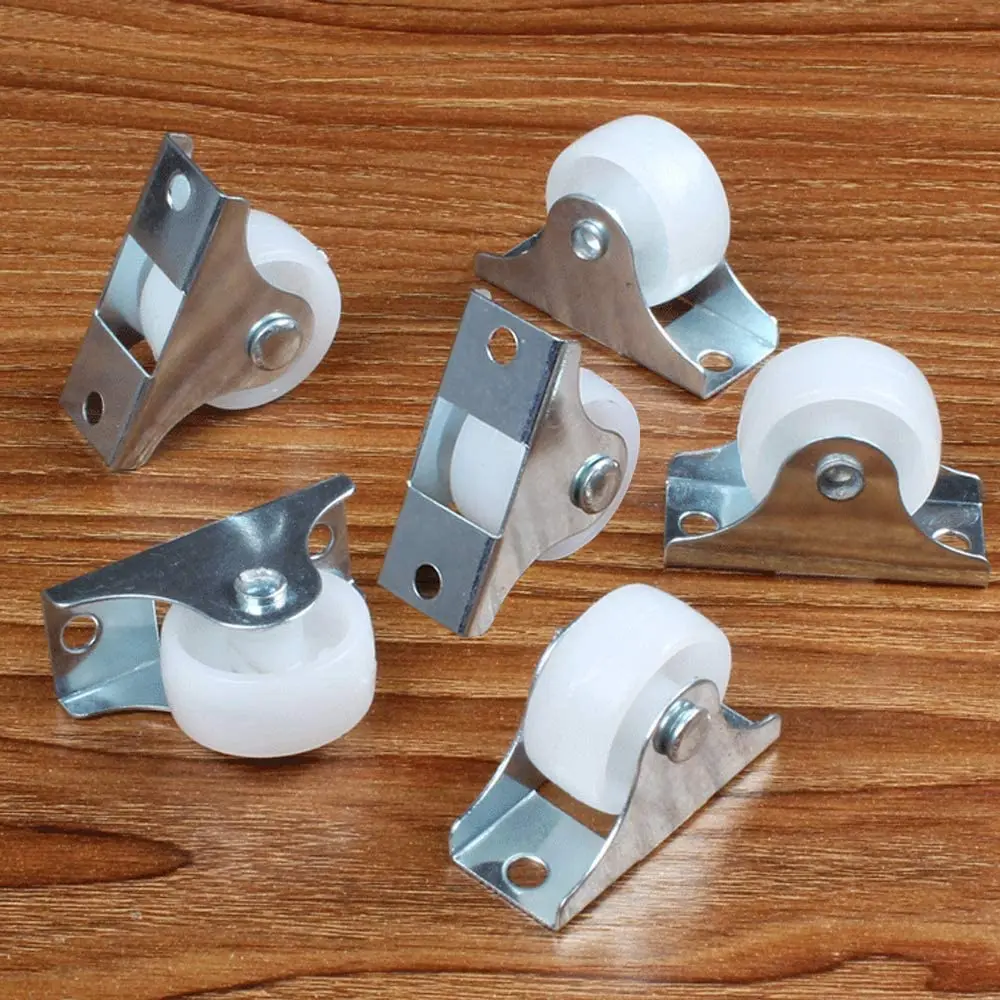 4 шт. неповоротные ролики для мебели 1 дюйм | Обустройство дома